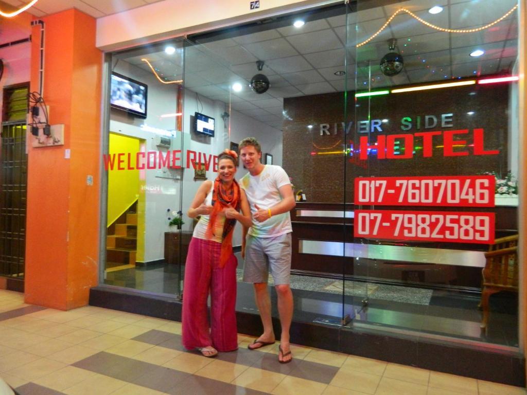 River Side Hotel Mersing Exterior foto